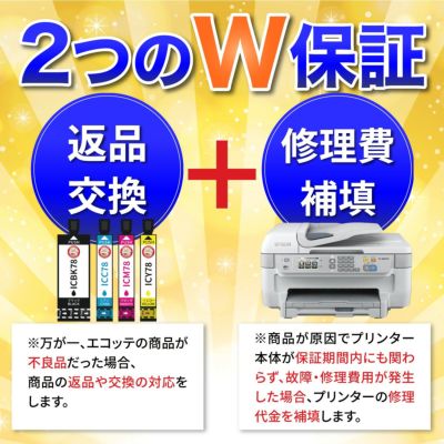 ふたつのW保証