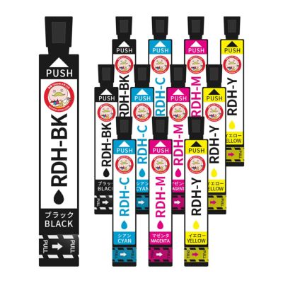 Rdh 4cl リコーダー 互換インク 4色 3セット Epson エプソン Px 048a Px 049a対応 詰め替えインクのエコッテ