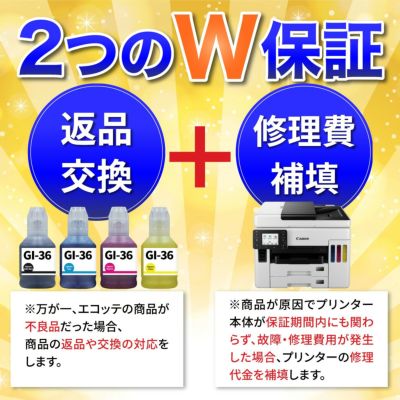 ふたつのW保証