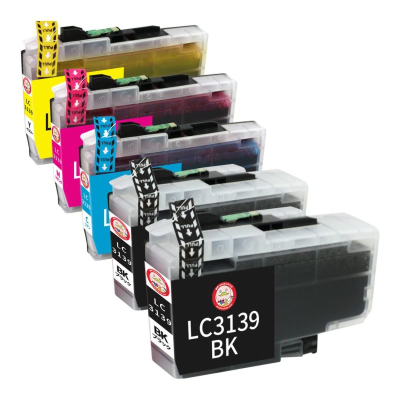 LC3139-4PK brother [ブラザー] 互換インク 4色セット＋顔料ブラック1個