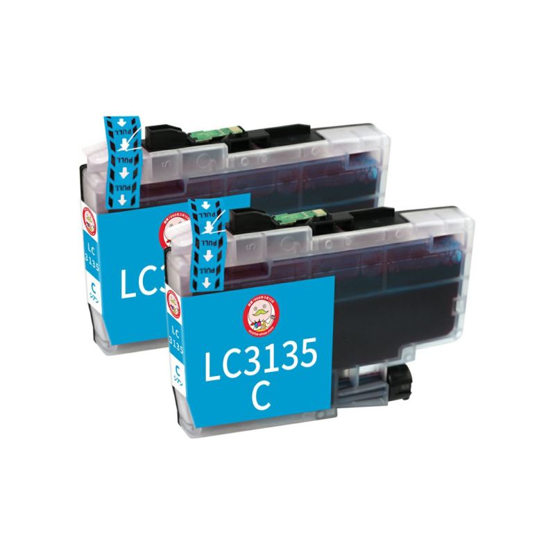 LC3135-4PK brother [ブラザー] 互換インク 染料シアン2個