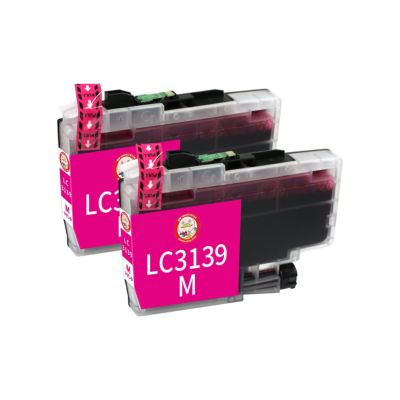 LC3139-4PK brother [ブラザー] 互換インク 顔料マゼンタ2個