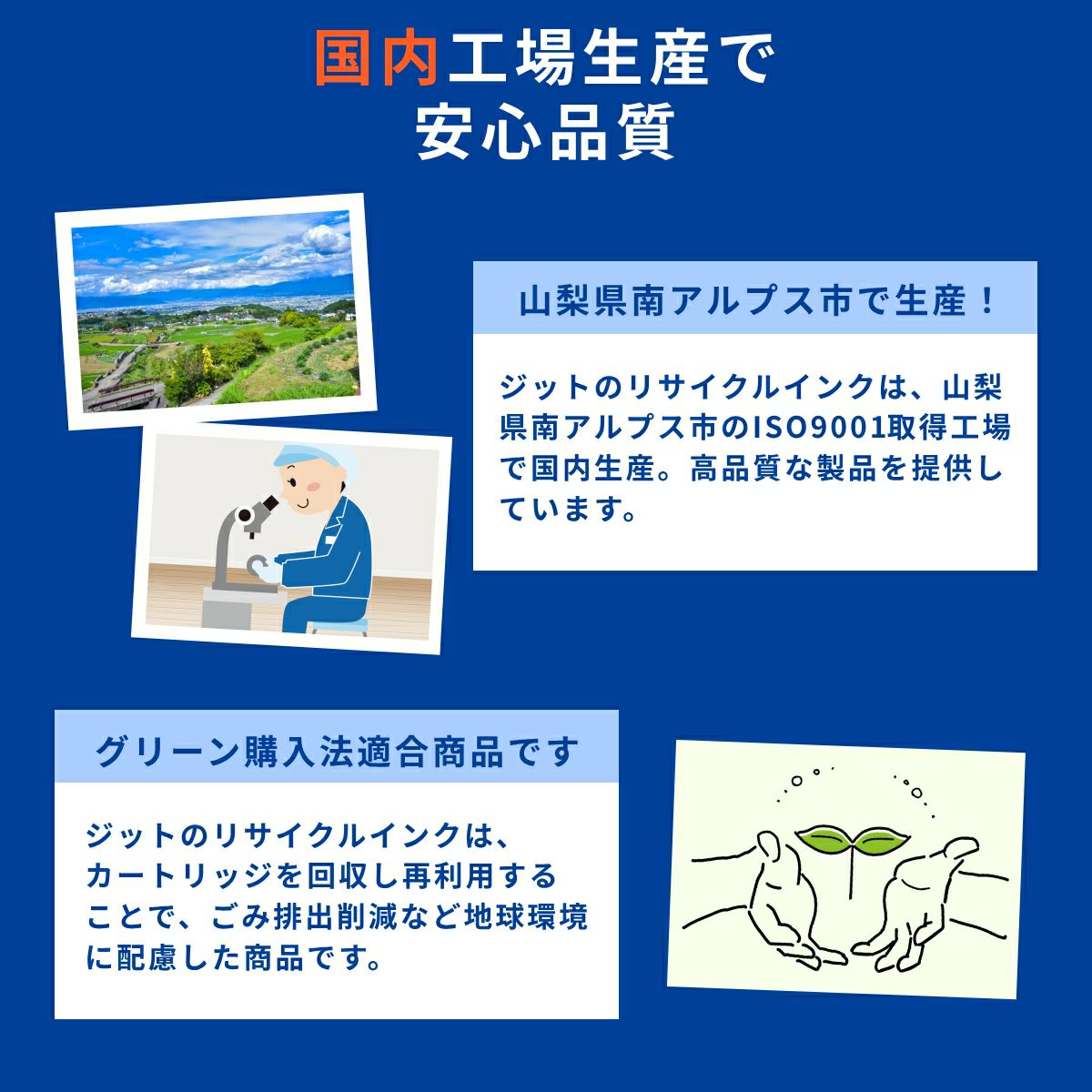 BC-361 Canon(キヤノン/キャノン) リサイクルインク カラー(シアン マゼンタ イエロー) 2個 [JIT製] TS5430 TS5330 BC-360.361 PIXUS TS5430 TS5330 BC360 BC36