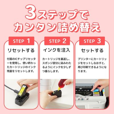 IB06B メガネ EPSON(エプソン) 純正用詰め替えインク ビギナーセット